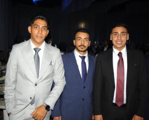 رجل الأعمال محمود أبو الحسن صاحب شركة الأمانة والإخلاص يشارك في حفل زفاف نجل النائب محمد سليم